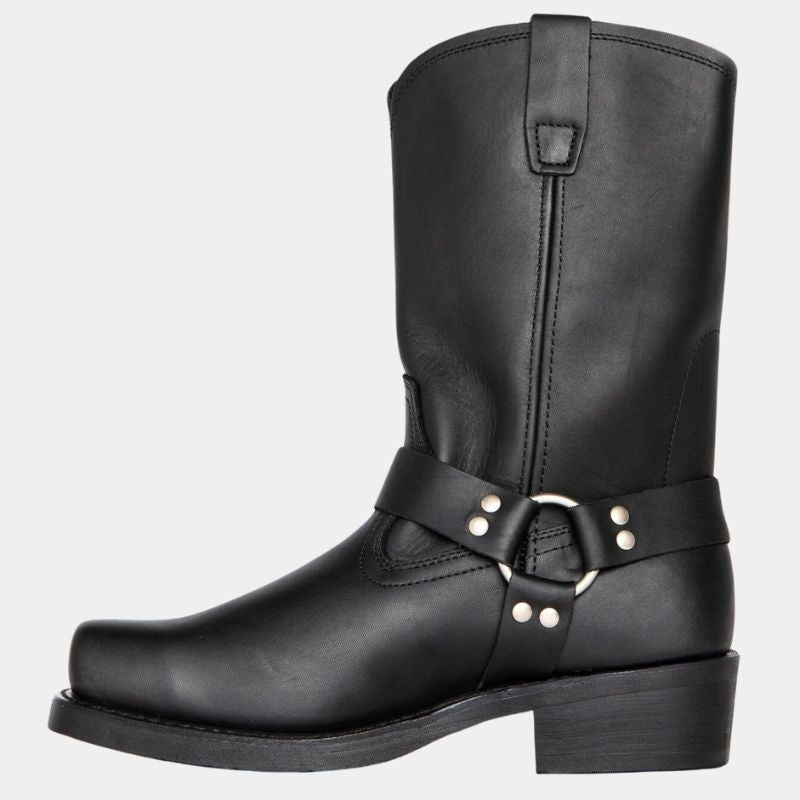 Matthew™ | Botas camperas altas de piel con hebilla