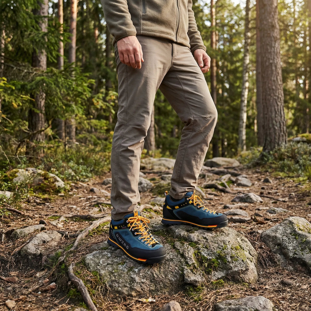 Grayson™ | Zapatillas de senderismo de ante antideslizantes