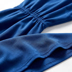 Nora™ | Vestido de cóctel drapeado sin mangas con escote keyhole