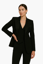 Camille™ | Traje de tres piezas con blazer, chaleco y pantalón