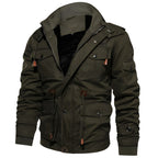 Simon™ | Chaqueta militar forrada con múltiples bolsillos