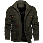 Simon™ | Chaqueta militar forrada con múltiples bolsillos