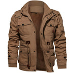 Simon™ | Chaqueta militar forrada con múltiples bolsillos