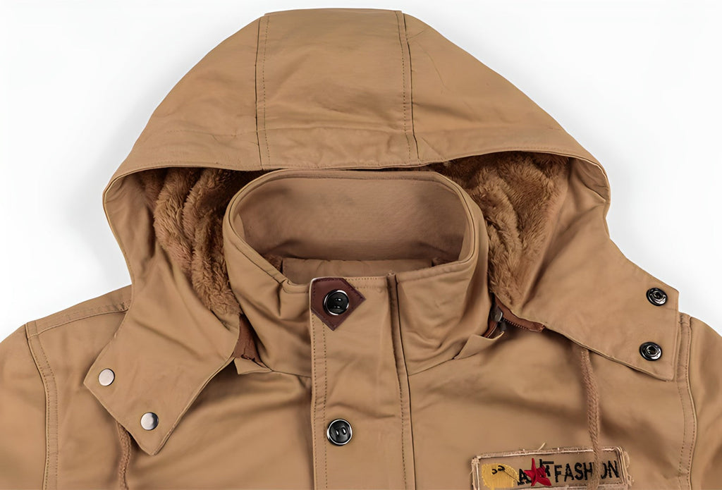 Simon™ | Chaqueta militar forrada con múltiples bolsillos