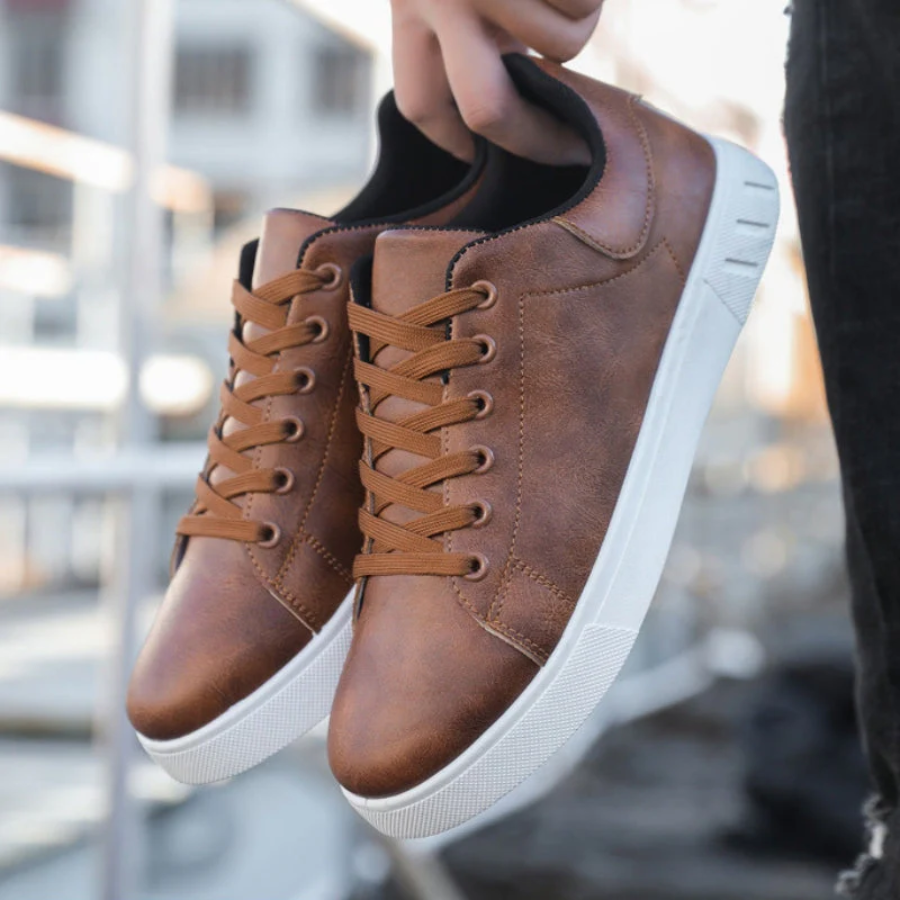 Aaron™ | Zapatillas de vestir con cordones y suela gruesa
