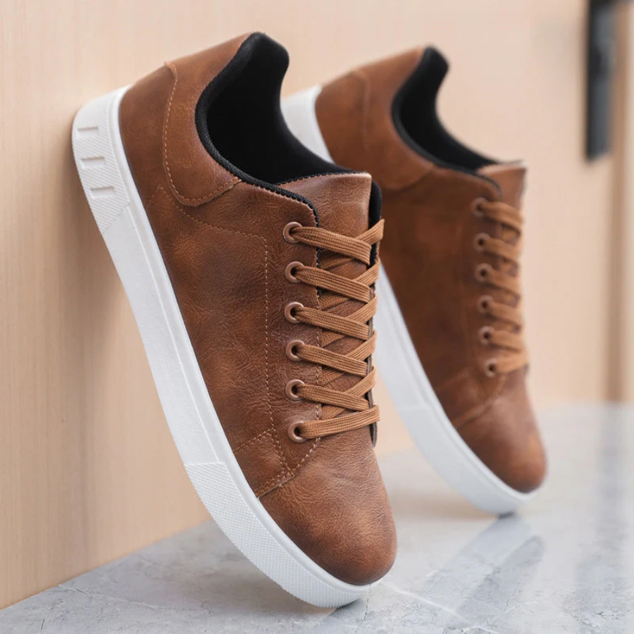 Aaron™ | Zapatillas de vestir con cordones y suela gruesa