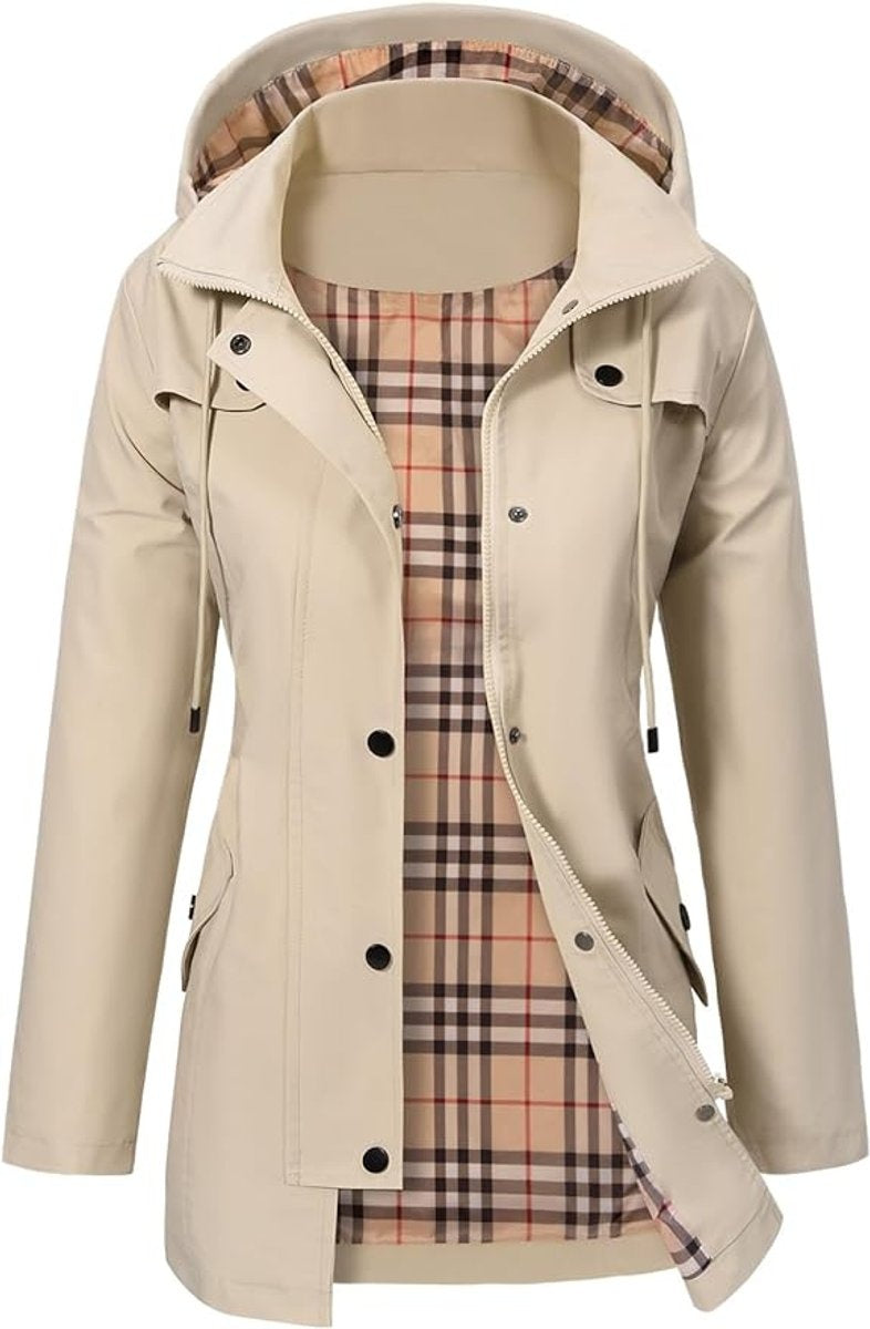 Hailey™ | Anorak impermeable cortavientos con capucha
