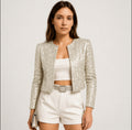 Sophie™ | Chaqueta corta de lentejuelas estilo blazer de fiesta