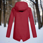 Grace™ | Parka impermeable larga con capucha