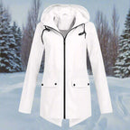 Grace™ | Parka impermeable larga con capucha
