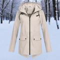 Grace™ | Parka impermeable larga con capucha