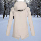 Grace™ | Parka impermeable larga con capucha