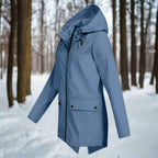 Grace™ | Parka impermeable larga con capucha