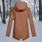 Grace™ | Parka impermeable larga con capucha