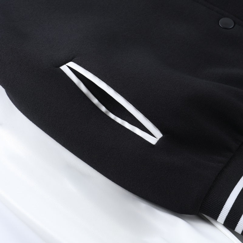 Elena™ | Chaqueta varsity oversize con bordados