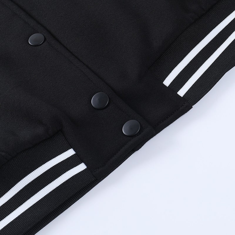 Elena™ | Chaqueta varsity oversize con bordados