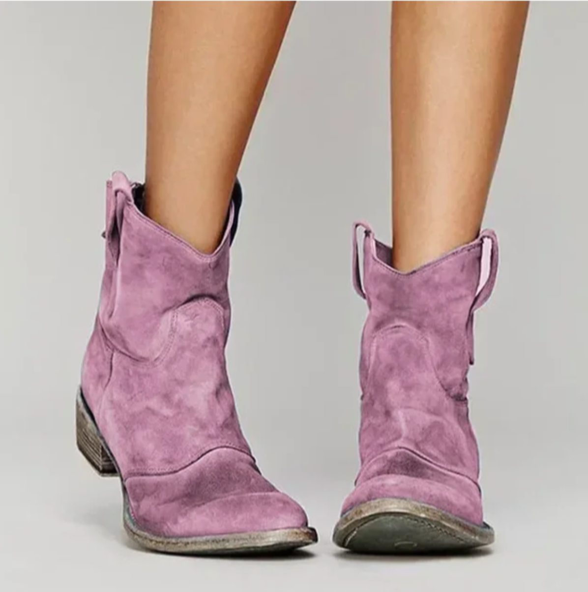 Delilah™ | Botas camperas de ante de caña corta