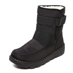 Gemma™ | Botas impermeables planas con forro cálido y velcro