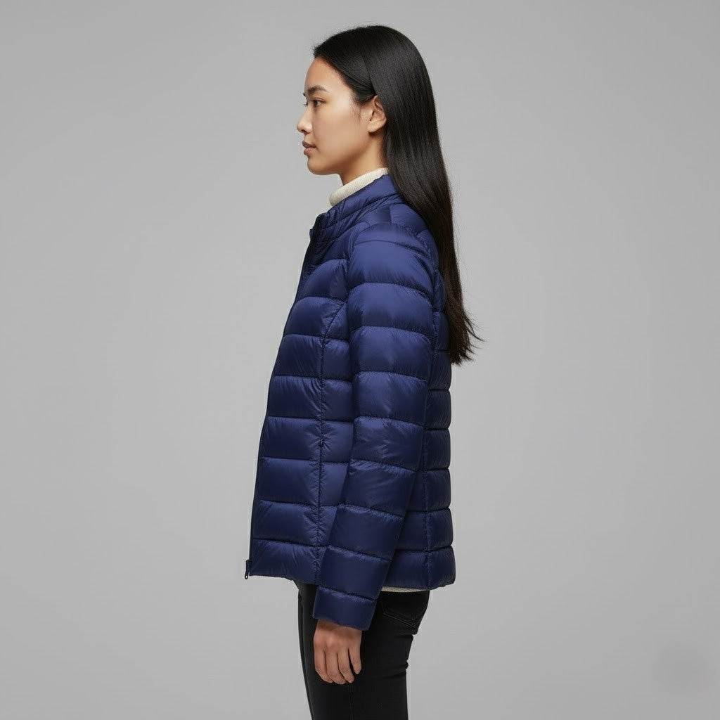 Josie™ | Chaqueta acolchada corta de cuello alto