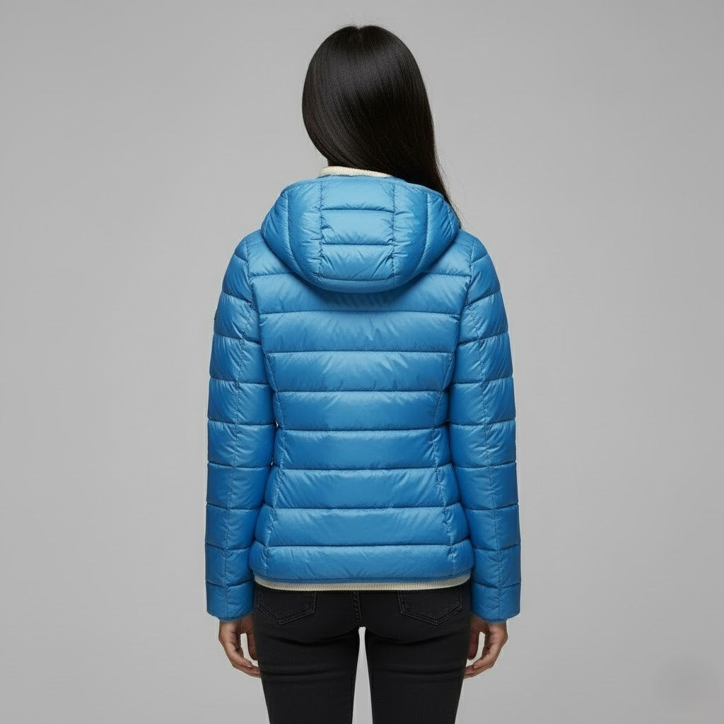 Josie™ | Chaqueta acolchada corta de cuello alto