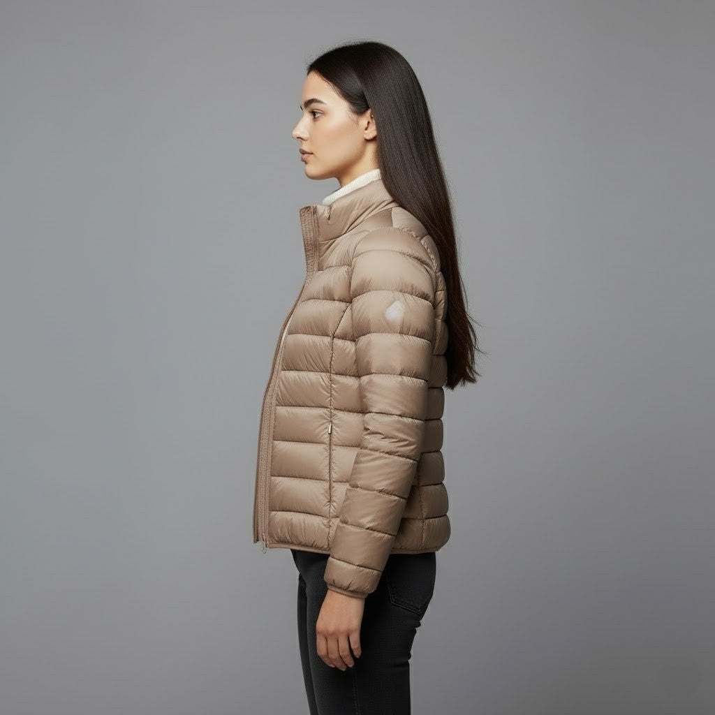 Josie™ | Chaqueta acolchada corta de cuello alto
