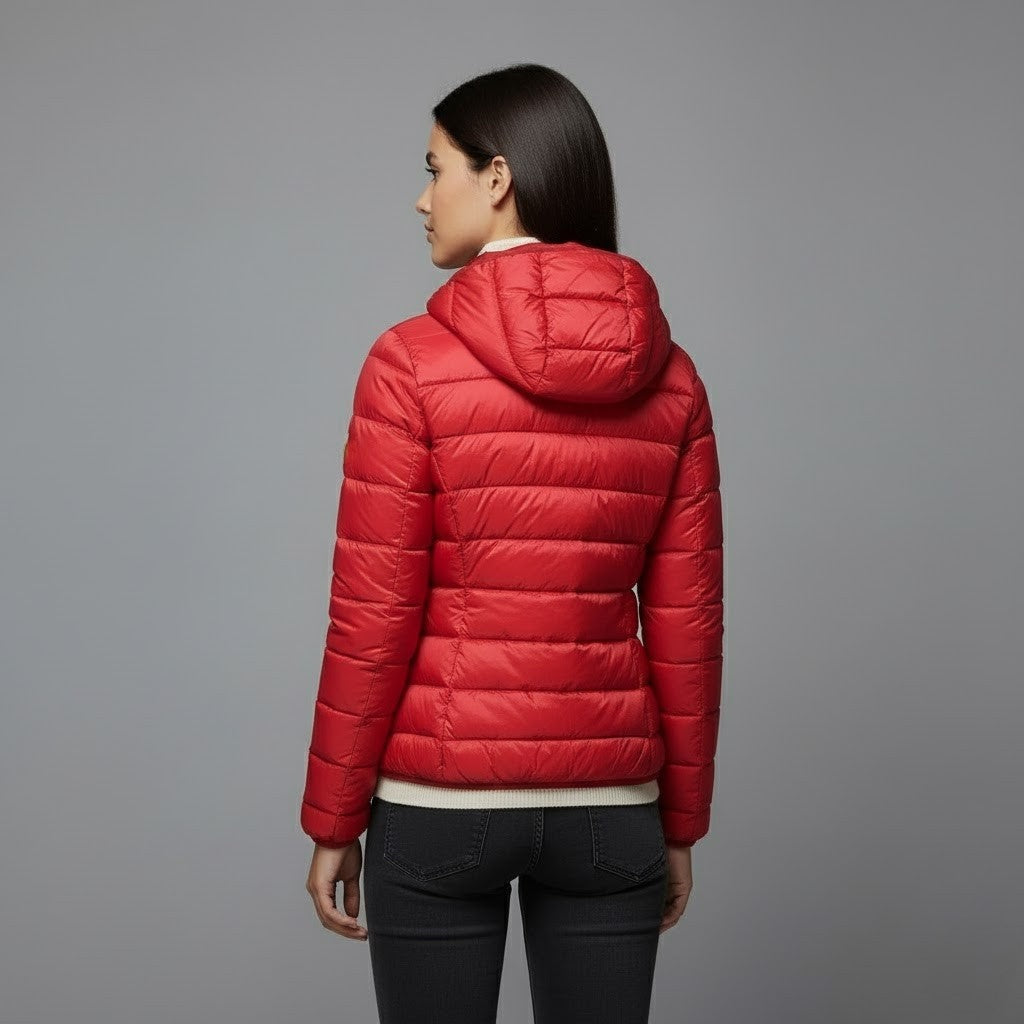 Josie™ | Chaqueta acolchada corta de cuello alto
