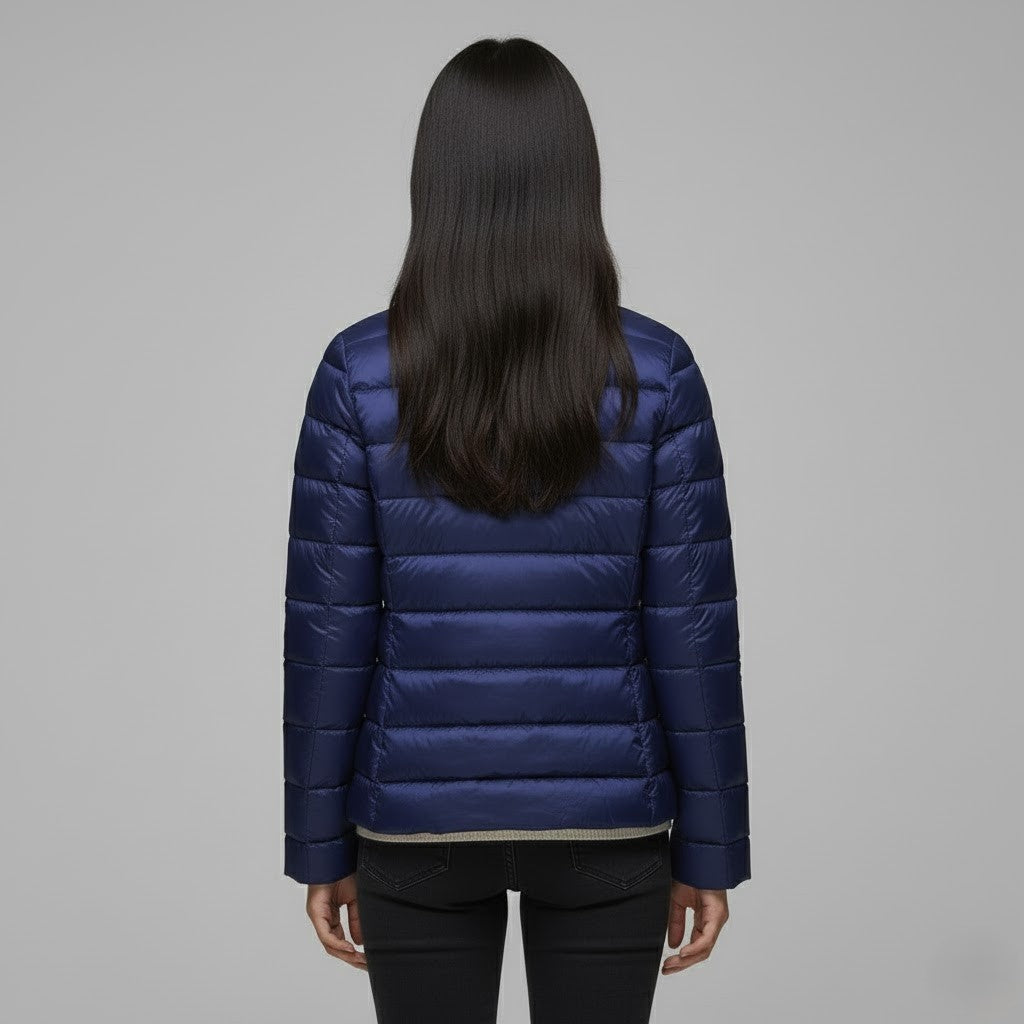 Josie™ | Chaqueta acolchada corta de cuello alto