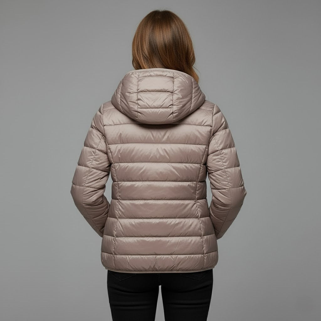 Josie™ | Chaqueta acolchada corta de cuello alto
