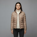 Cuello alto caqui