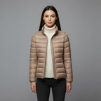 Josie™ | Chaqueta acolchada corta de cuello alto