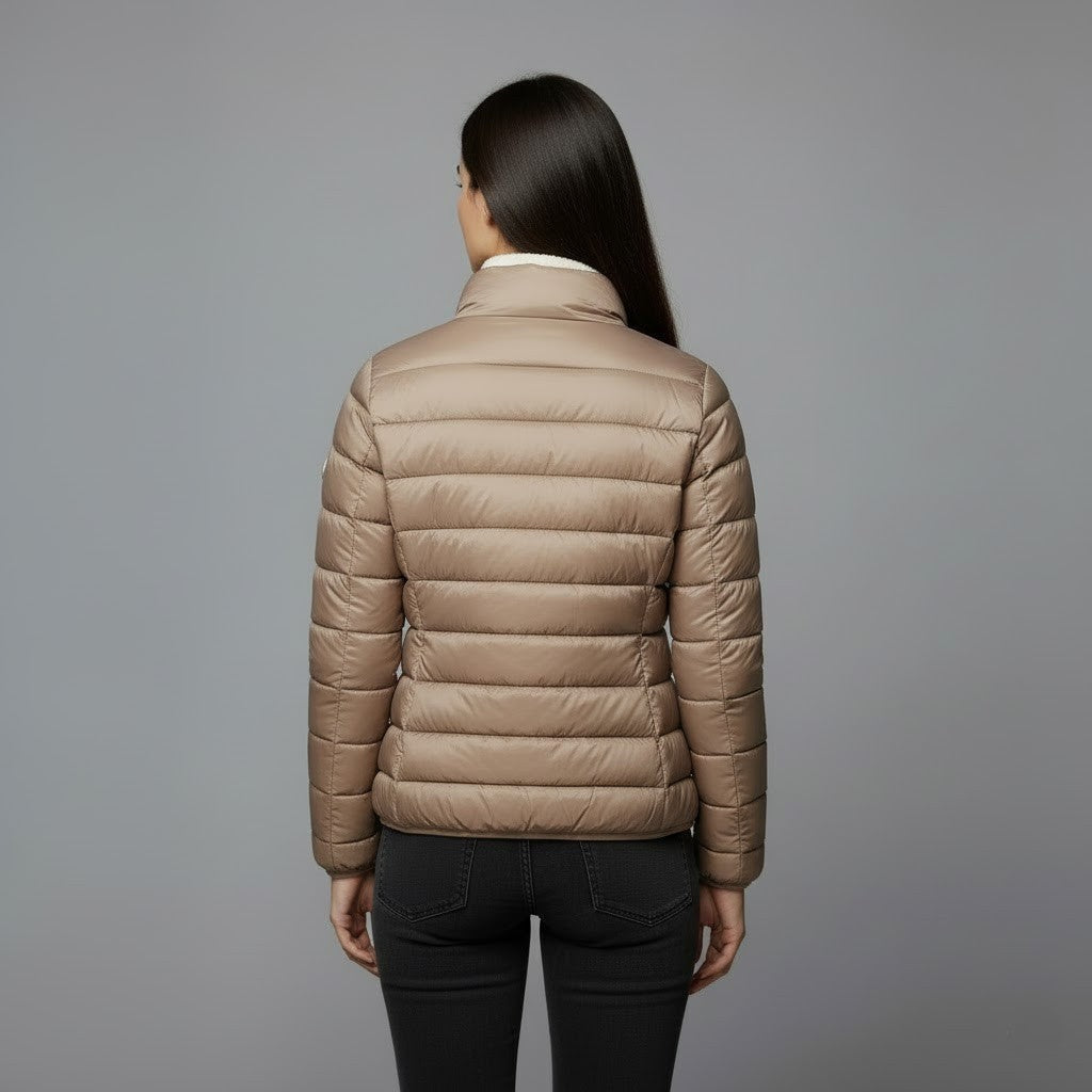 Josie™ | Chaqueta acolchada corta de cuello alto