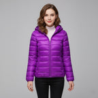 Josie™ | Chaqueta acolchada corta de cuello alto