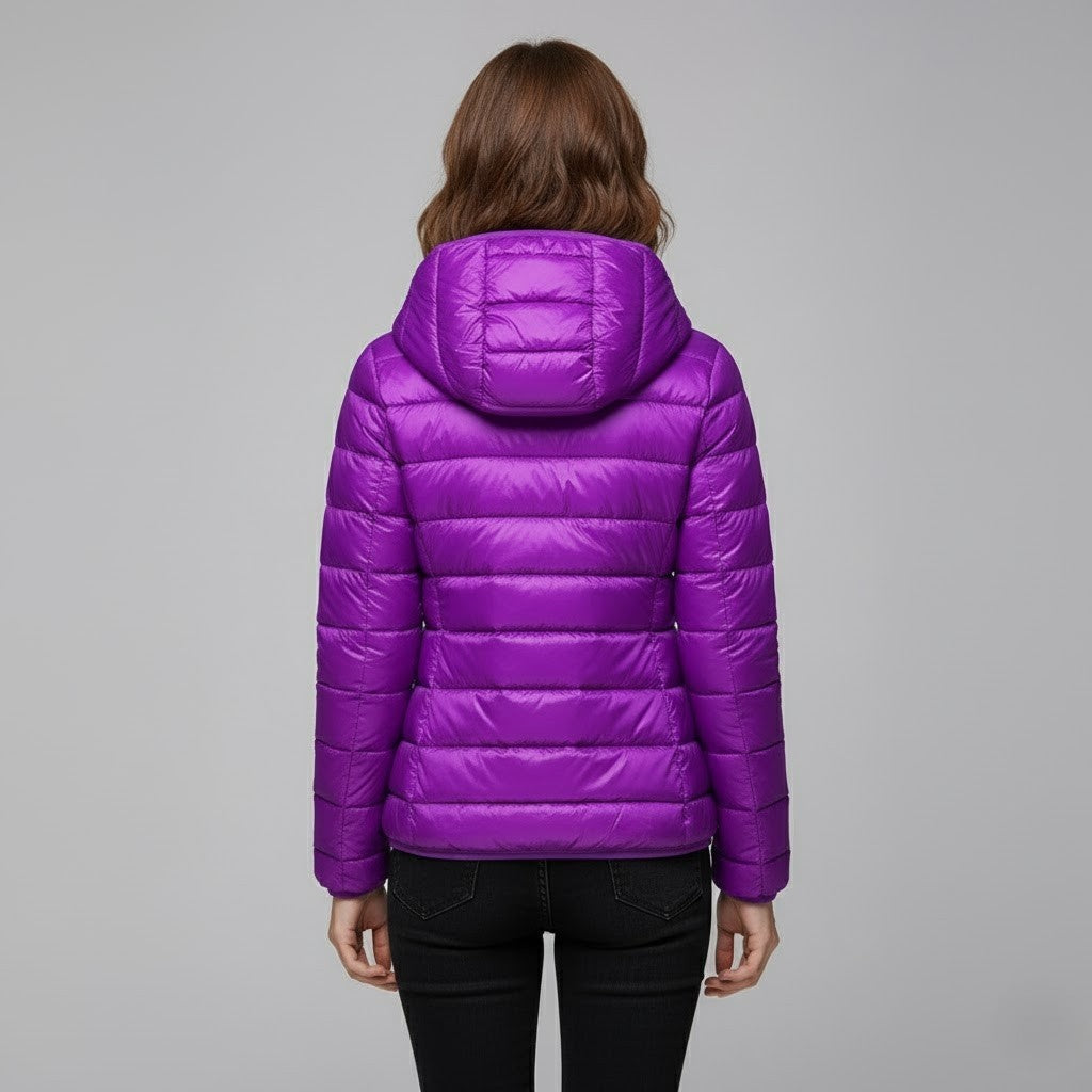 Josie™ | Chaqueta acolchada corta de cuello alto