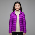 Cuello alto morado