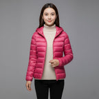 Josie™ | Chaqueta acolchada corta de cuello alto