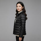Josie™ | Chaqueta acolchada corta de cuello alto