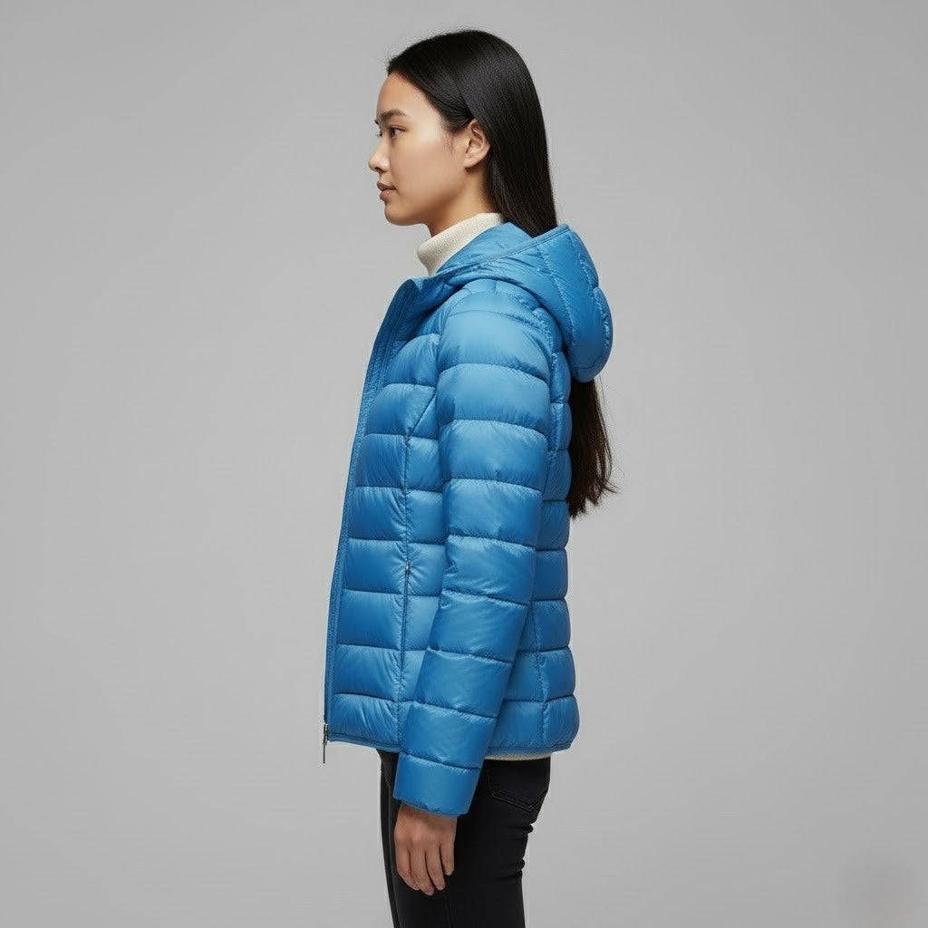Josie™ | Chaqueta acolchada corta de cuello alto