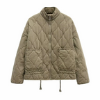 Bella™ | Cazadora bomber acolchada con cuello alto y cremallera