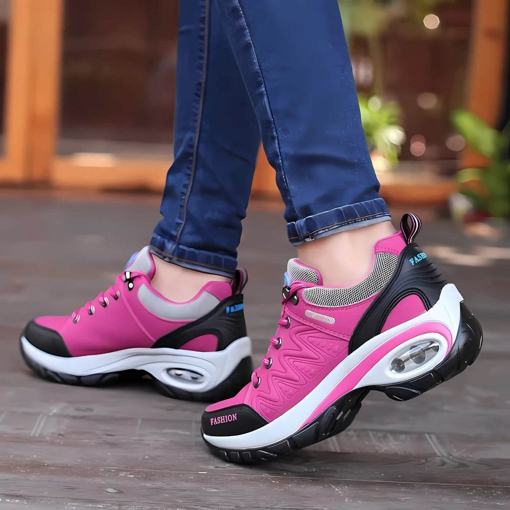 Shelby™ | Zapatillas de trekking con suela gruesa y cordones