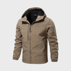 Caleb™ | Anorak softshell con capucha y bolsillos con cremallera