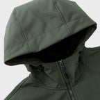 Caleb™ | Anorak softshell con capucha y bolsillos con cremallera