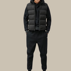 Oliver™ | Chaleco acolchado sin mangas de hombre con cremallera