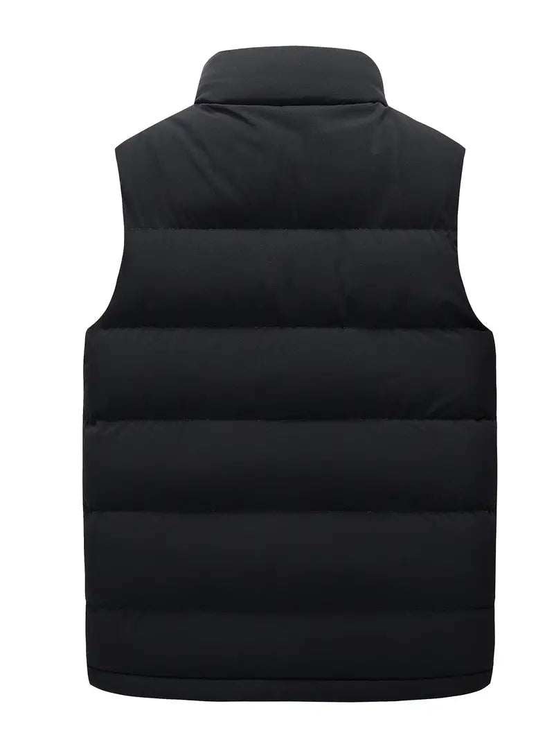 Oliver™ | Chaleco acolchado sin mangas de hombre con cremallera