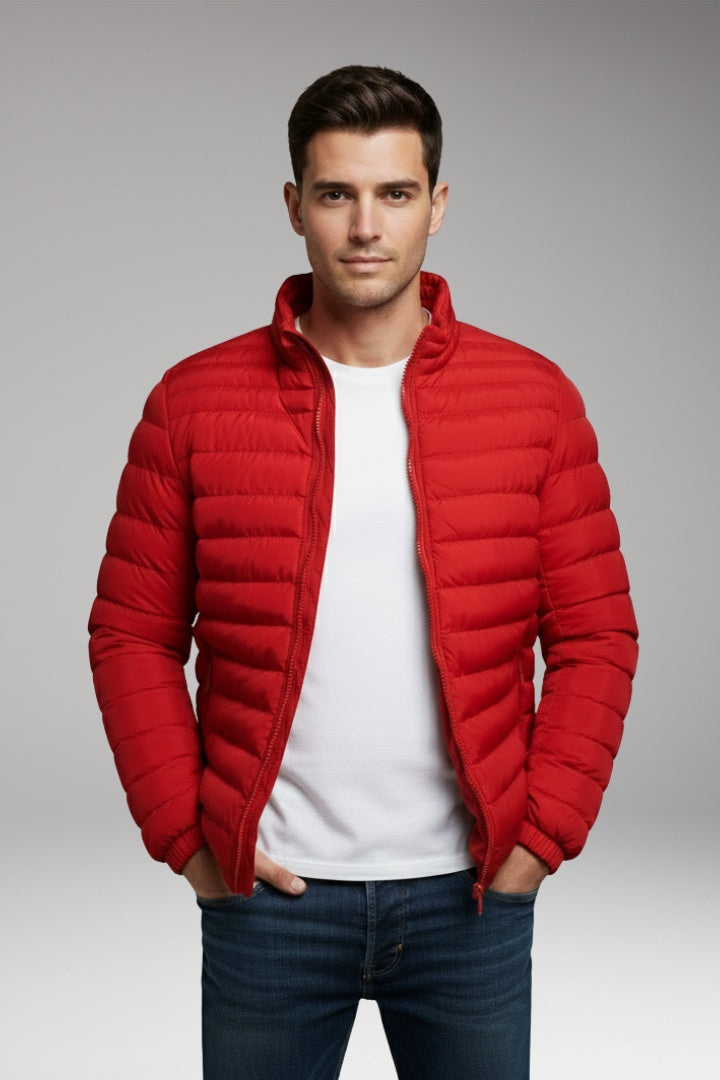 Spencer™ | Chaqueta bomber acolchada con cuello alto