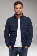 Spencer™ | Chaqueta bomber acolchada con cuello alto