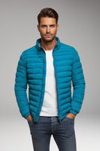 Spencer™ | Chaqueta bomber acolchada con cuello alto