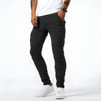 Weston™ | Pantalón cargo slim fit con múltiples bolsillos
