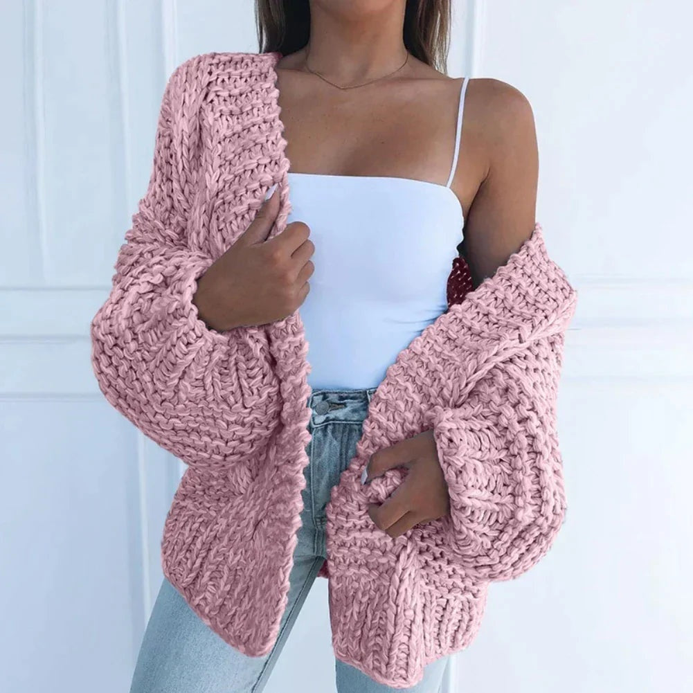 Sadie™ | Cárdigan oversize de punto grueso