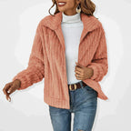 Lucy™ | Chaqueta polar con cremallera y cuello solapa