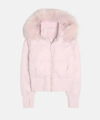 Ashley™ | Chaqueta acolchada con capucha de pelo sintético